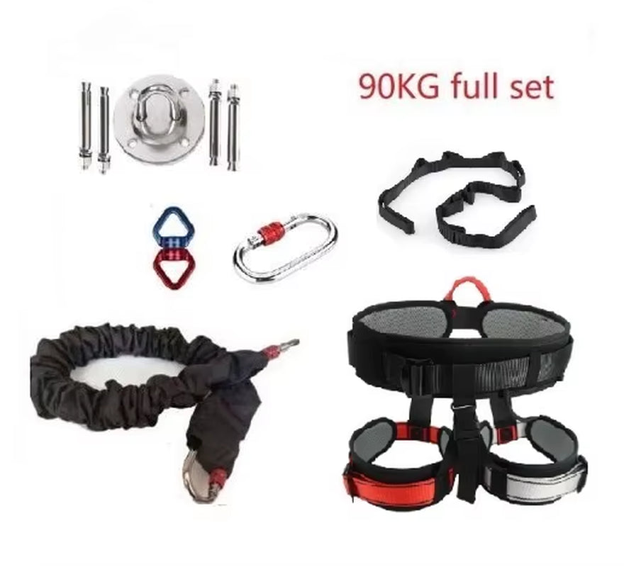 Anti-Gravity Yoga Exercise Equipment 4D Bungee Dance Training Workout Trainer Gym Fitness Pro Resistance Band