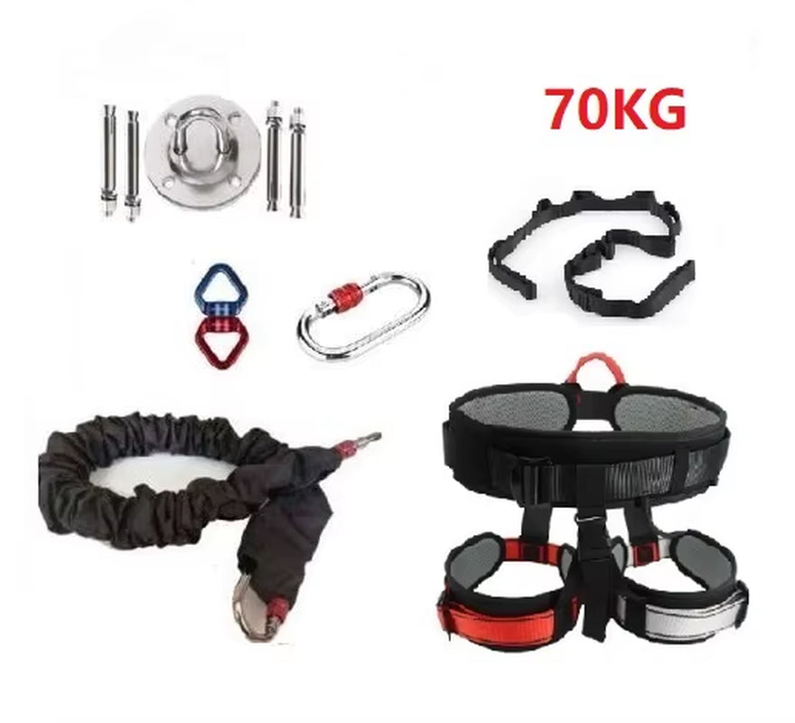 Anti-Gravity Yoga Exercise Equipment 4D Bungee Dance Training Workout Trainer Gym Fitness Pro Resistance Band